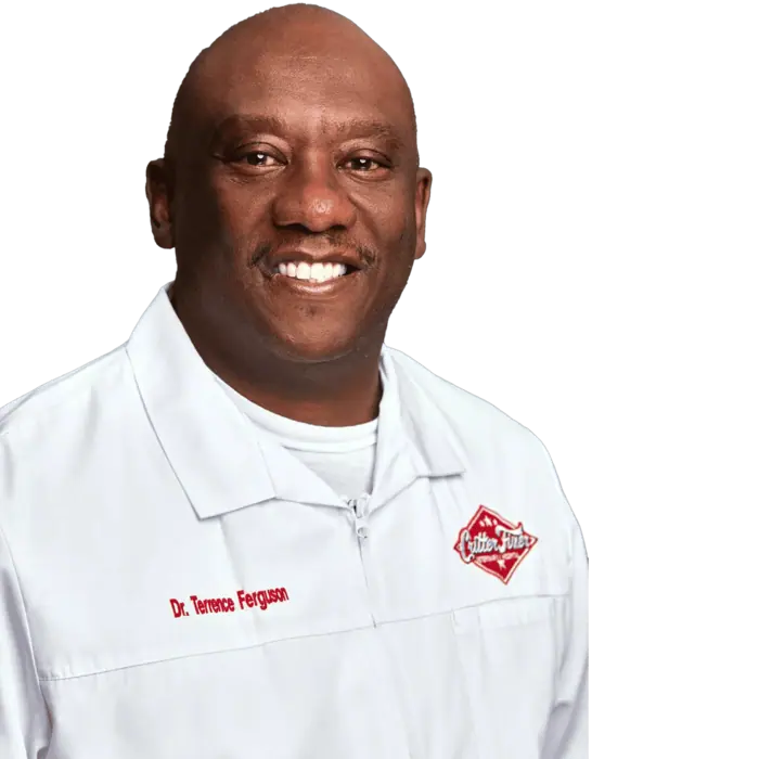 Dr Terrance Ferguson, Critter Fixer Dr Terrance Ferguson, Critter Fixer